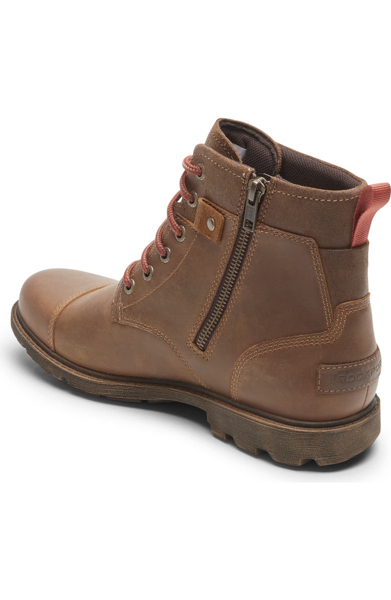 Rockport Rugged Bucks II Waterproof Plain Toe Boot, Alternate, color,