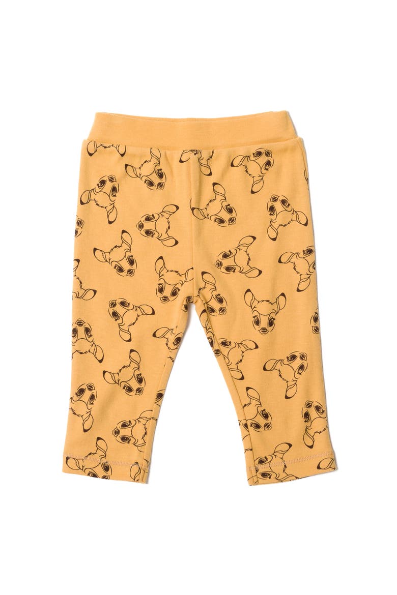 Bambi Cosplay 3-Piece Bodysuit Pants and Hat Set, Alternate, color, Bambi Golden Yellow