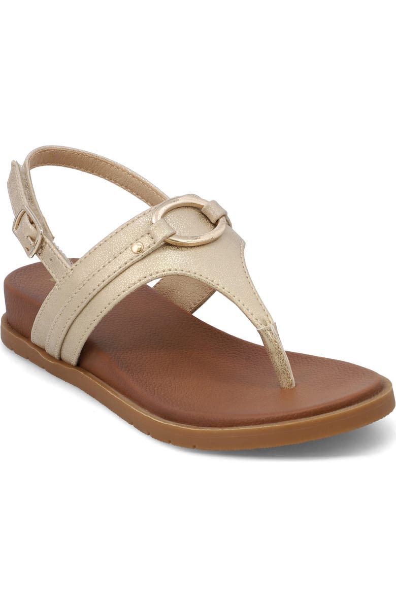 MIA Kids' Little Yenny Slingback Sandal, Main, color, Soft Gold