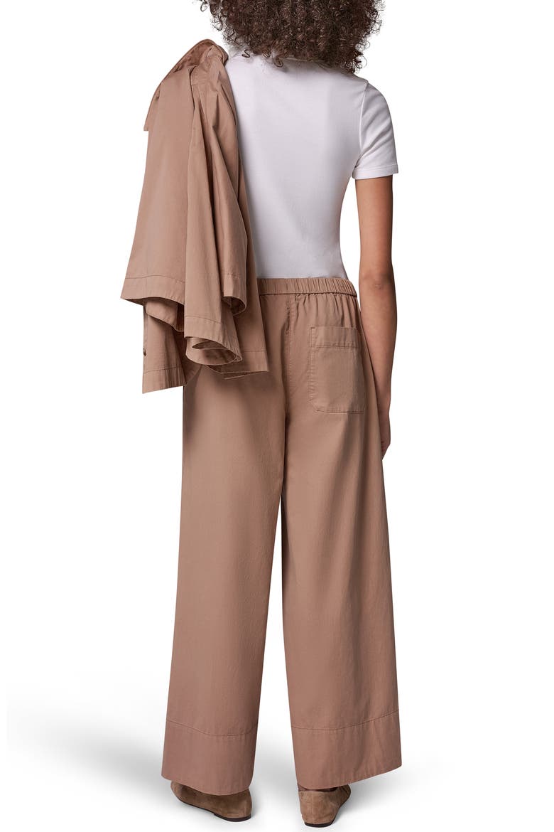 The Bali Relaxed Wide Leg Beach Pants, Alternate, color, CAMEL