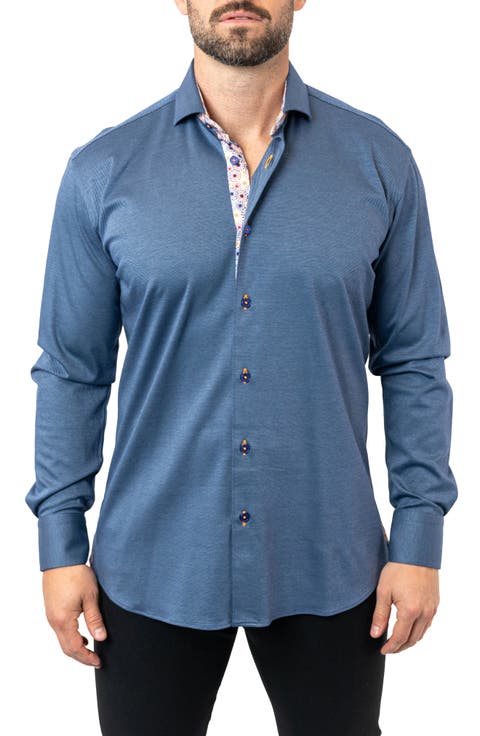 Einstein Stretchharper Contemporary Fit Button-Up Shirt
