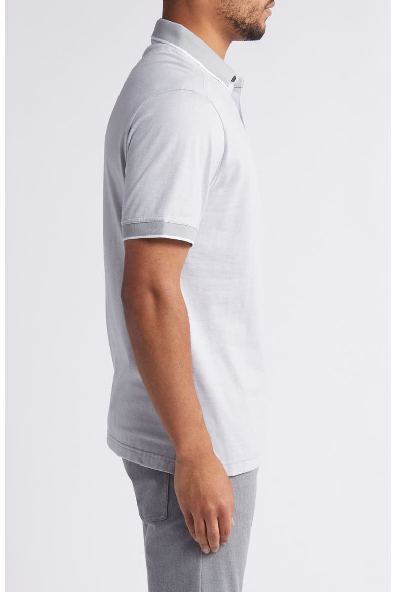 Tech-Smart Performance Polo, Alternate, color, GREY ULTIMATE FEEDERSTRIPE