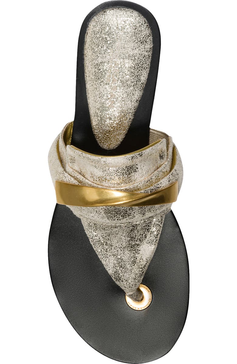 DKNY Velvet Flip Flop, Alternate, color,