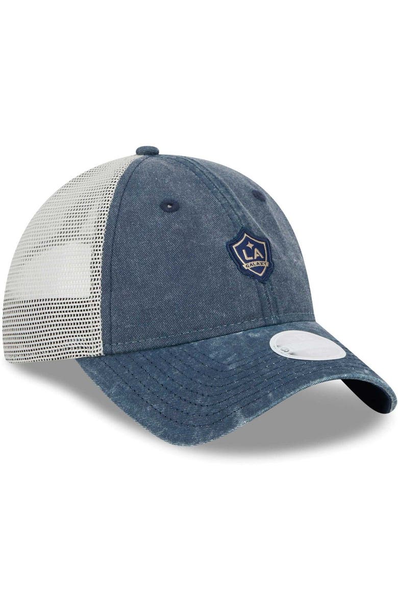 New Era Women's New Era Navy LA Galaxy Micro 9TWENTY Adjustable Hat, Alternate, color,