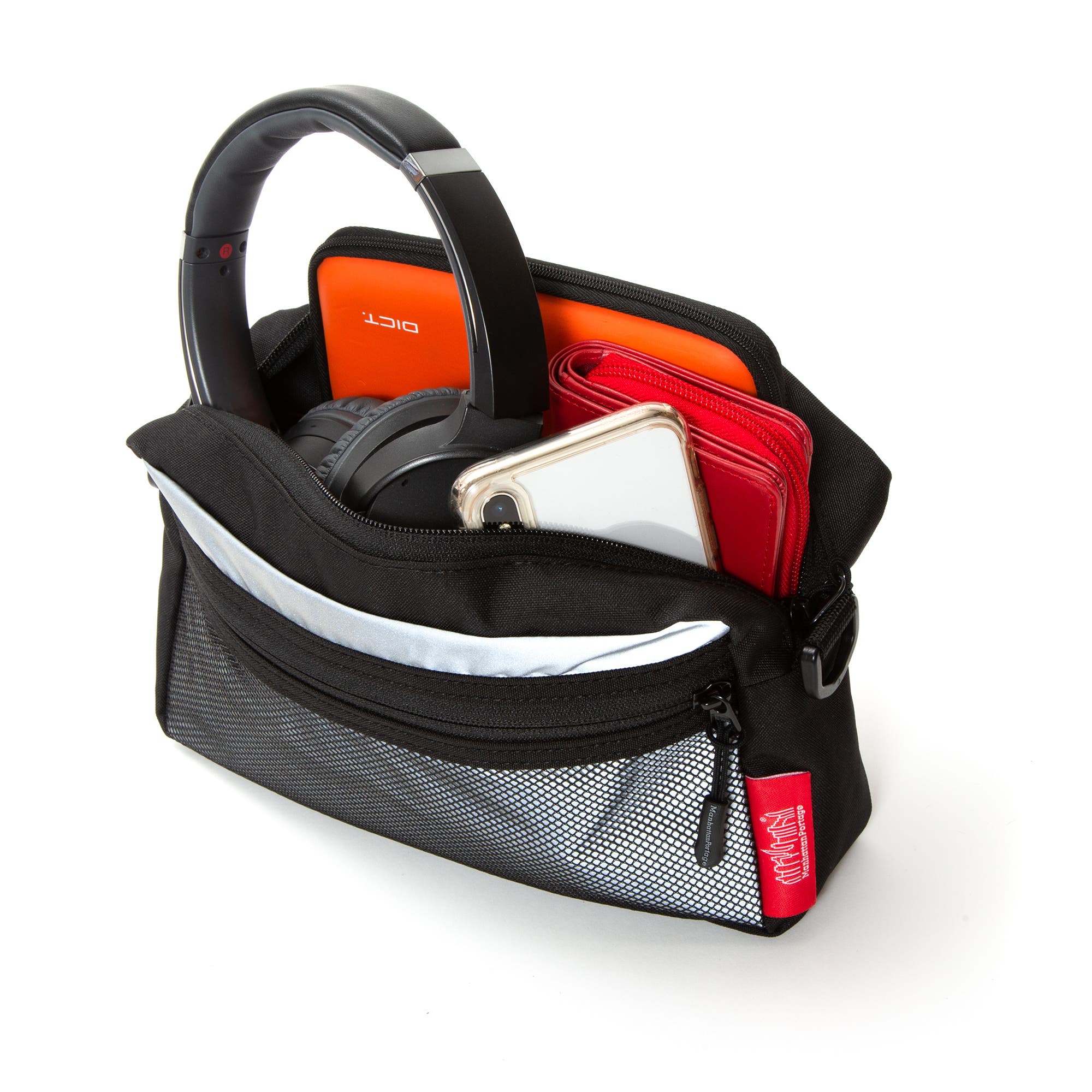 Manhattan Portage Luminosity Jogger Crossbody Bag, Alternate, color, Luminosity Black