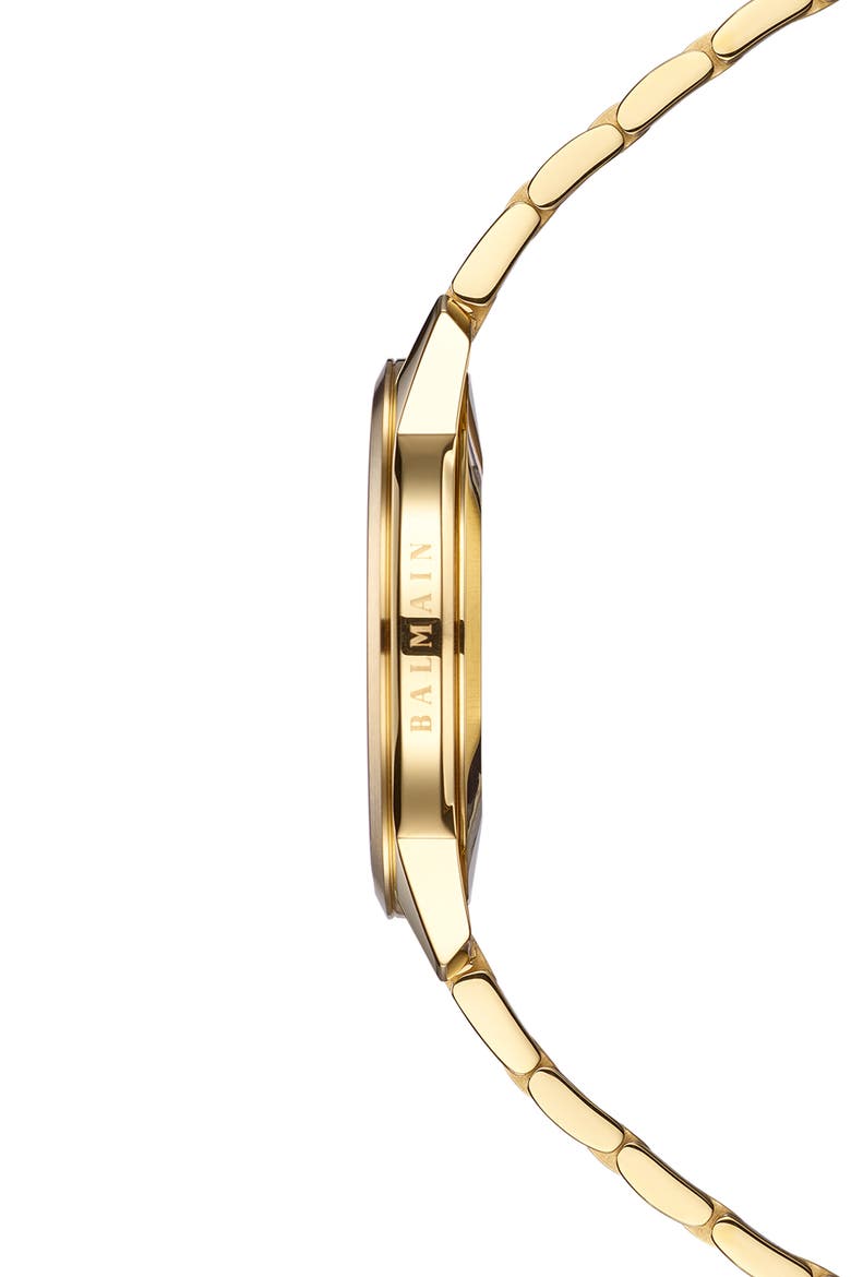 Madrigal Bracelet Watch, 40mm, Alternate, color, STAINLESS STEEL WITH YELLOW PV
