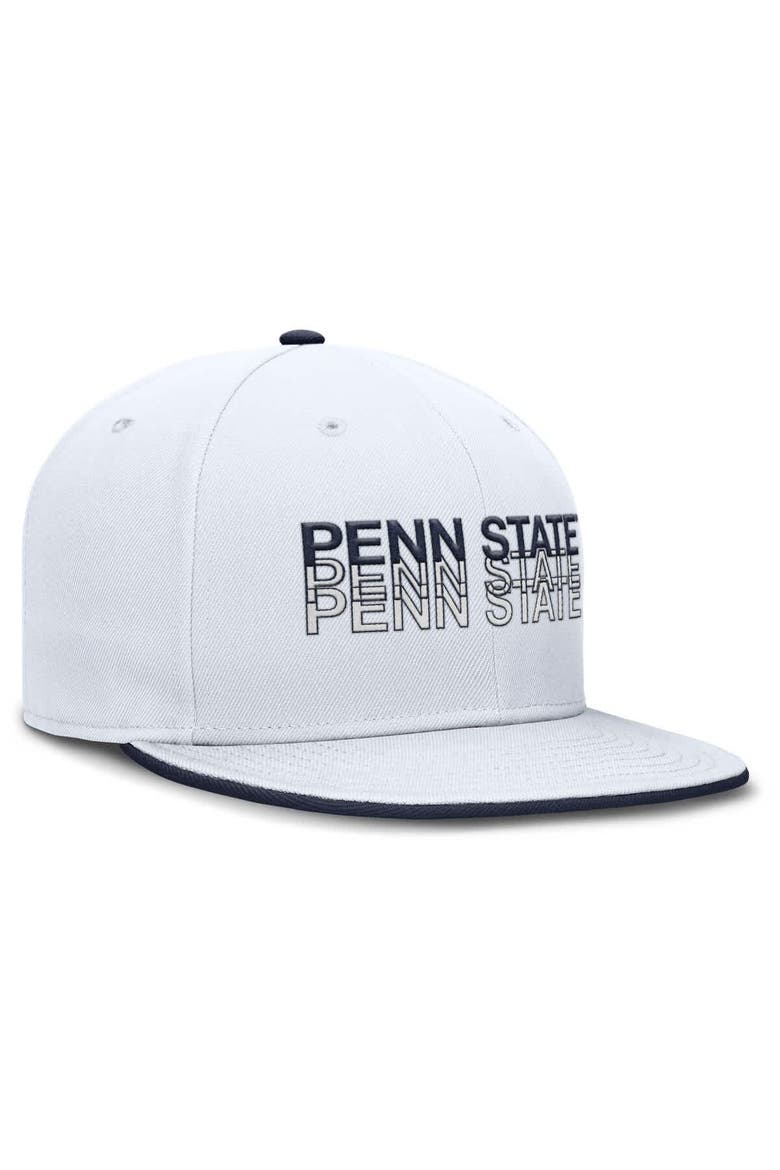 Men's Nike  White Penn State Nittany Lions True Primetime Performance Fitted Hat, Alternate, color, White