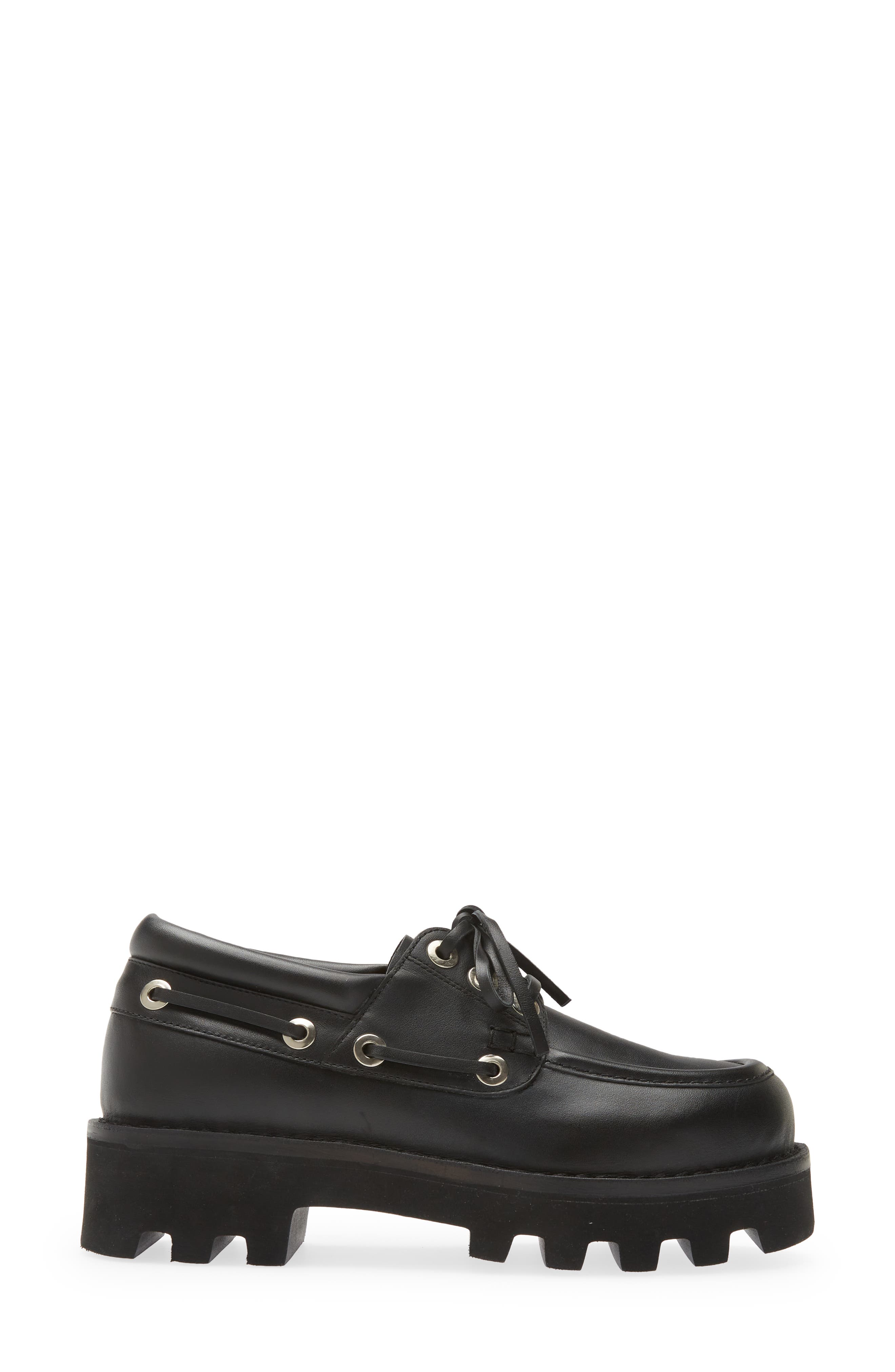Proenza Schouler Lug Sole Boat Shoe, Alternate, color, 