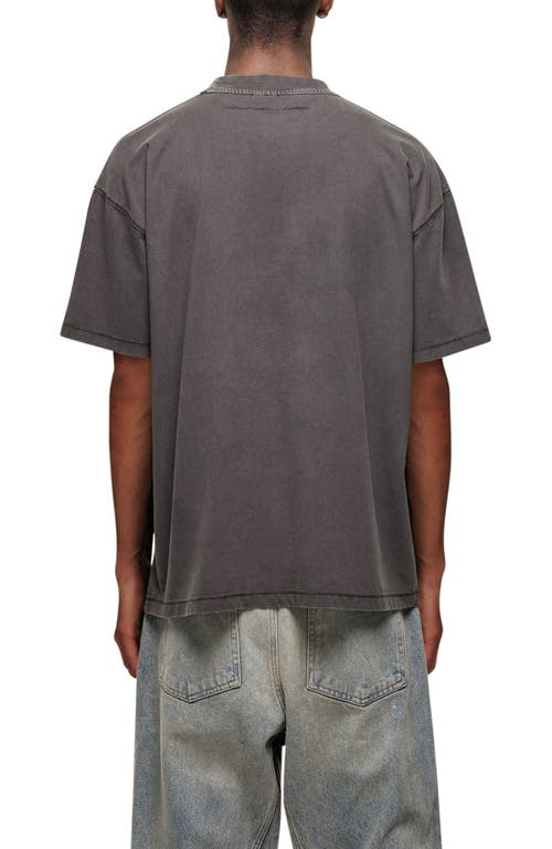 Good For Nothing Drift Washed Printed T-shirt In Gray