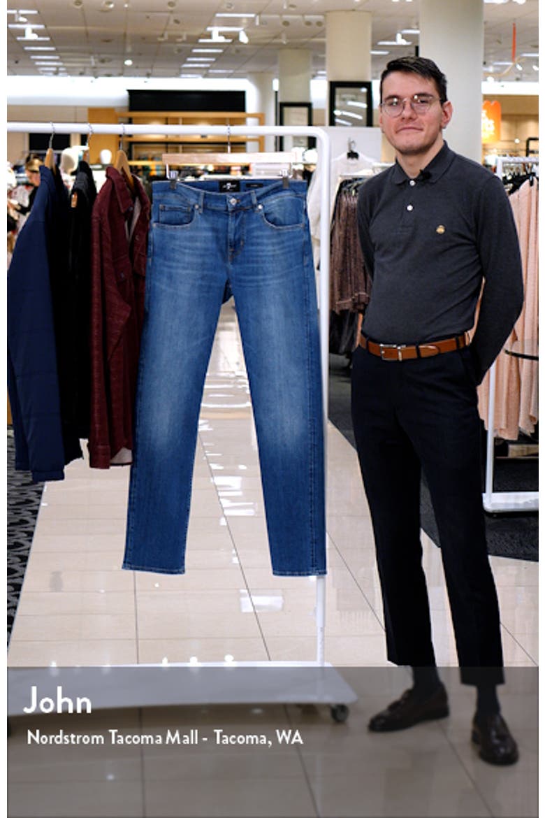 Slimmy Squiggle Slim Fit Tapered Jeans video