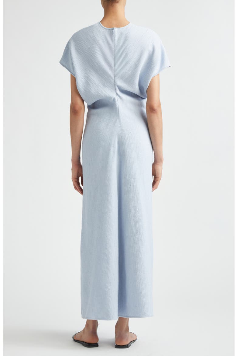Crinkle Texture Knit Maxi Dress, Alternate, color, SKY