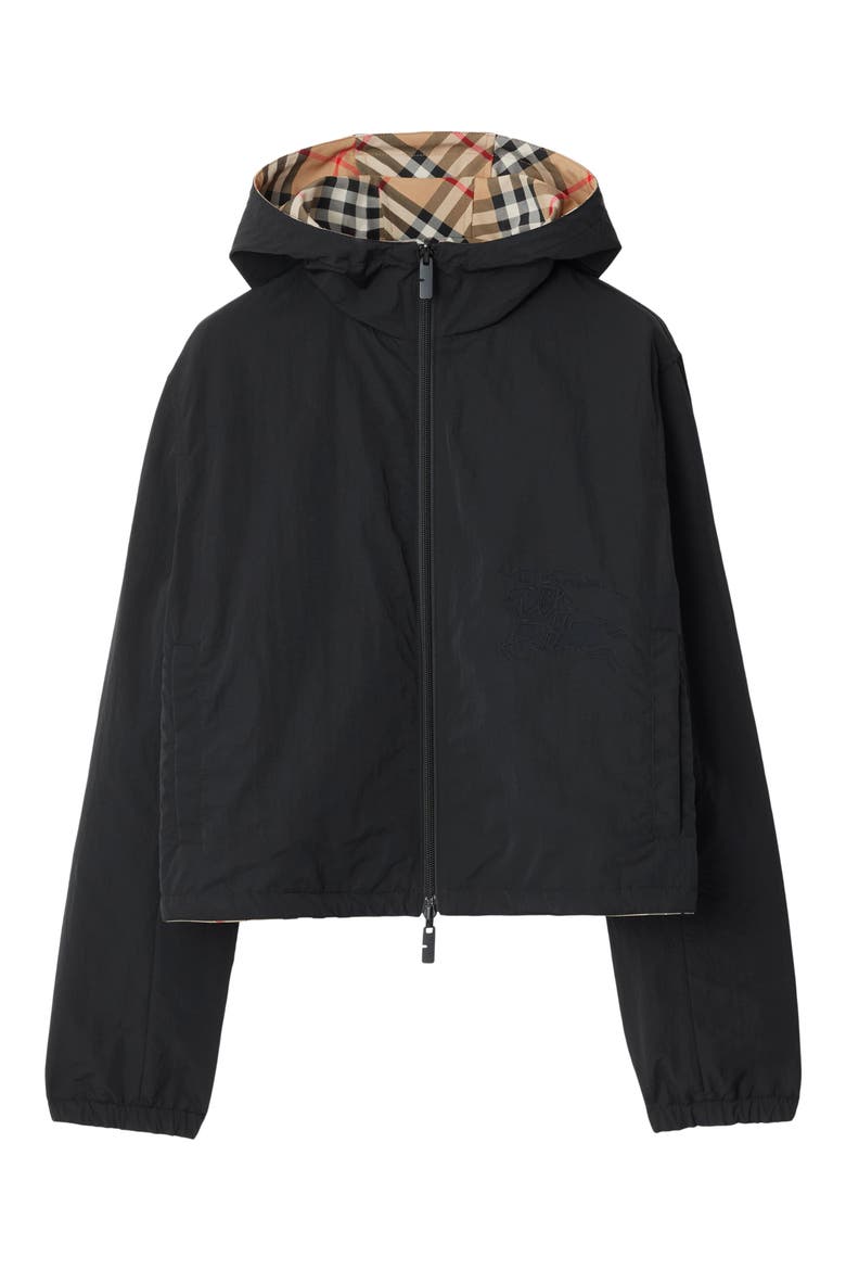 Equestrian Knight Reversible Hooded Jacket, Alternate, color, SAND IP CHECK