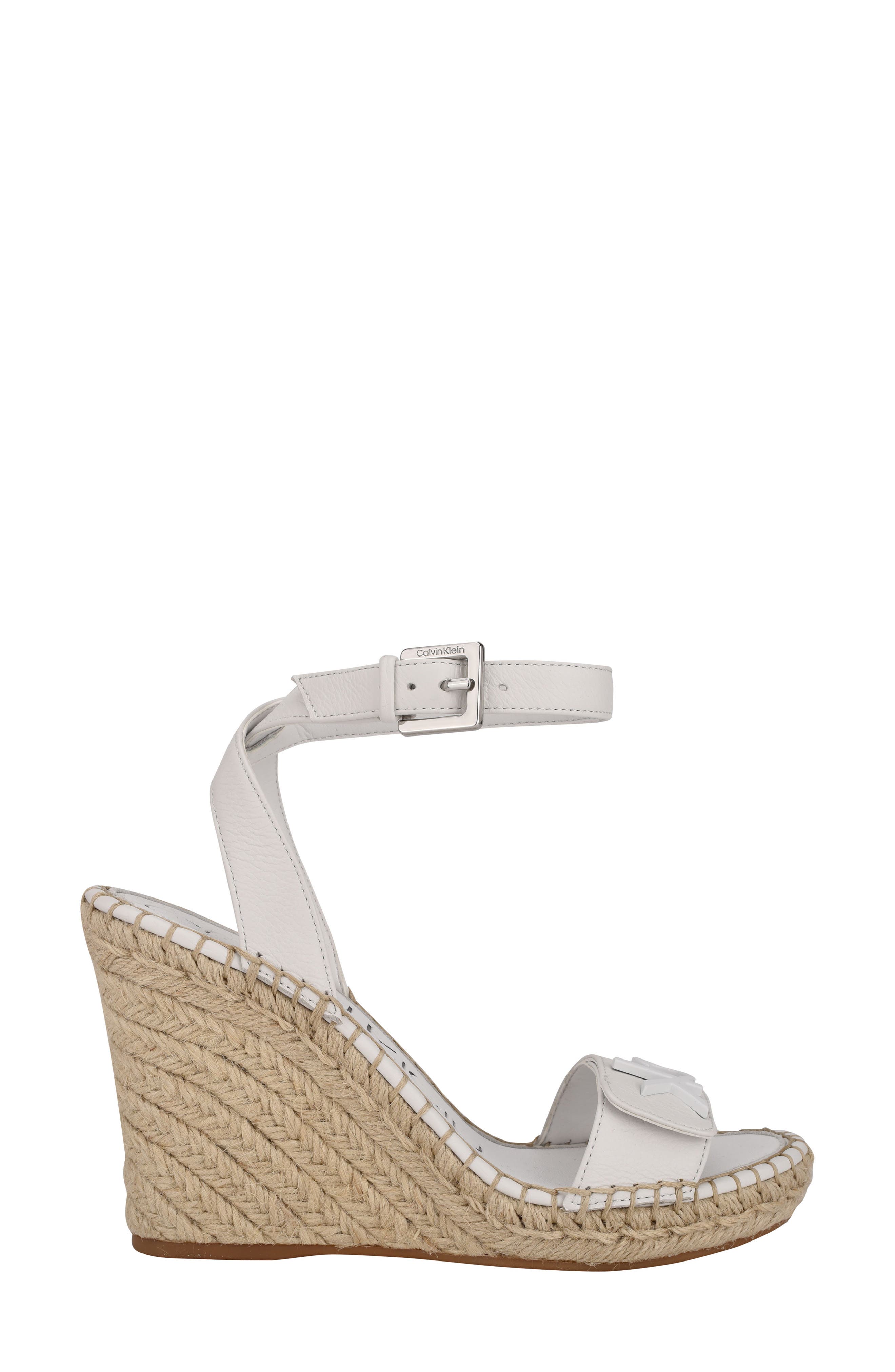 Calvin Klein Karla Espadrille Wedge Sandal, Alternate, color, 