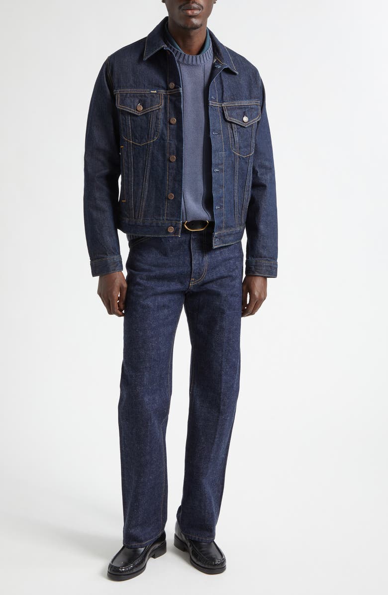 Noah Redford Selvedge Denim Jacket, Alternate, color, Indigo