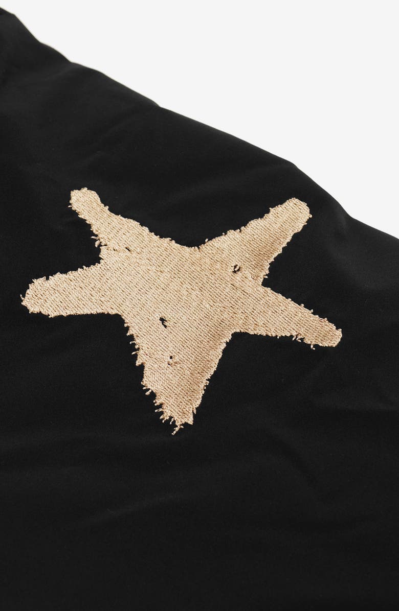 STUDENTS Cascade Canvas Coach's Jacket, Alternate, color, Black