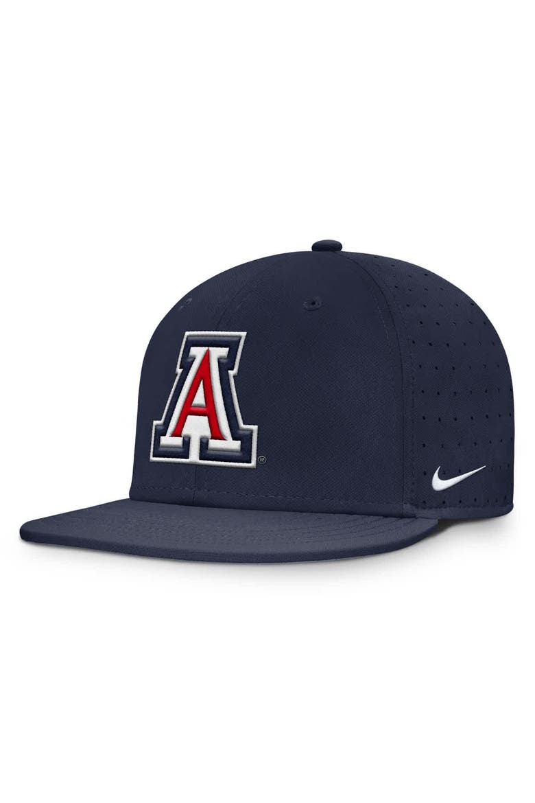 Men's Nike Navy Arizona Wildcats On-Field Dugout True Performance Fitted Hat, Main, color, Navy