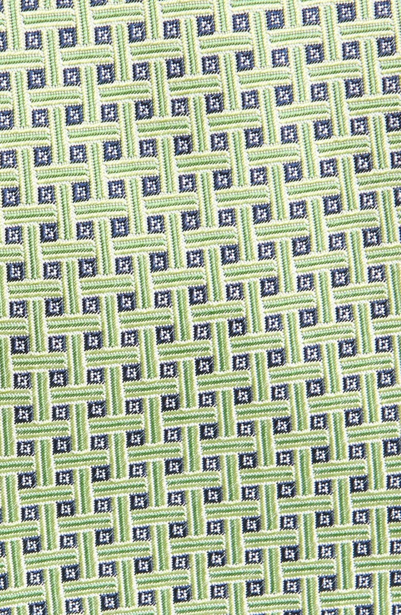 Nordstrom Neat Lattice Silk Jacquard Tie, Alternate, color,