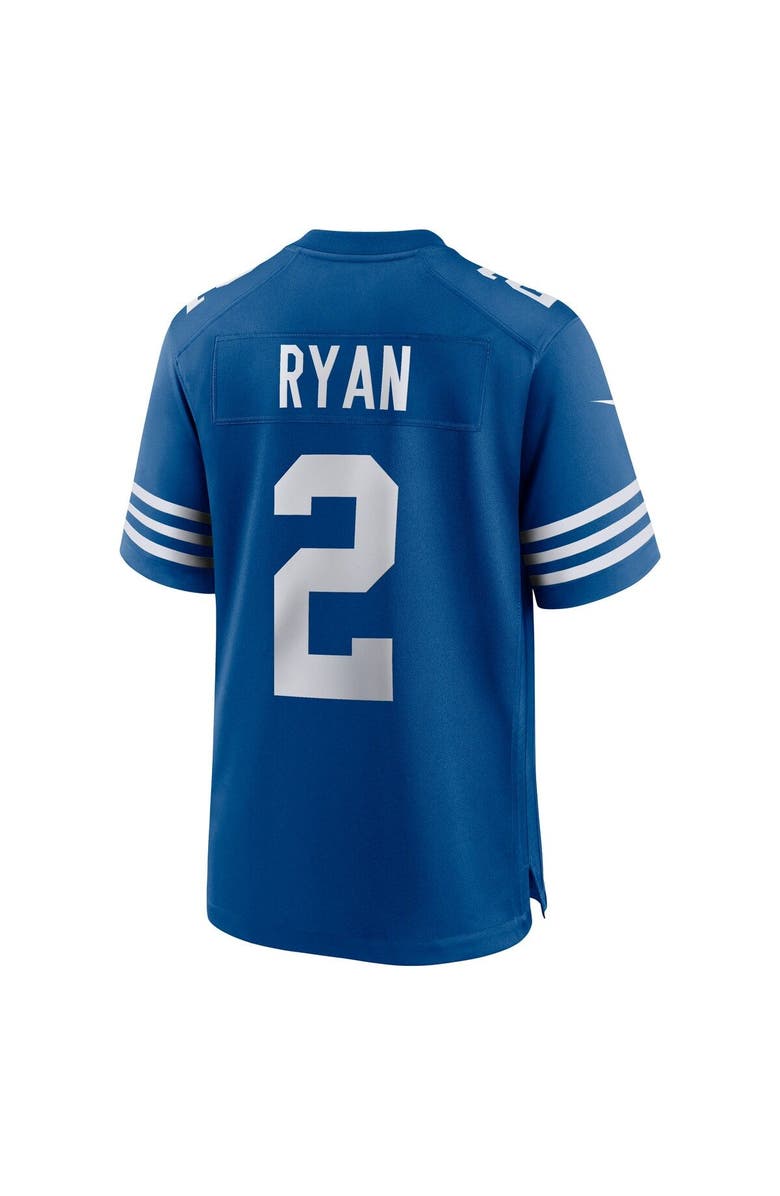 Nike Men's Nike Matt Ryan Royal Indianapolis Colts Alternate Game Jersey, Alternate, color, 
