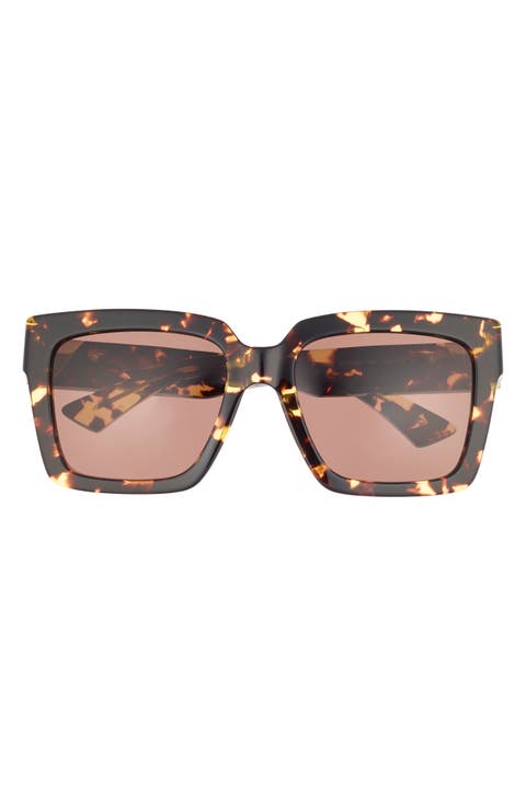 55mm Square Sunglasses