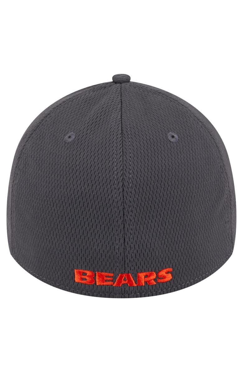 New Era Men's New Era Graphite Chicago Bears  Main 39THIRTY Flex Hat, Alternate, color, 