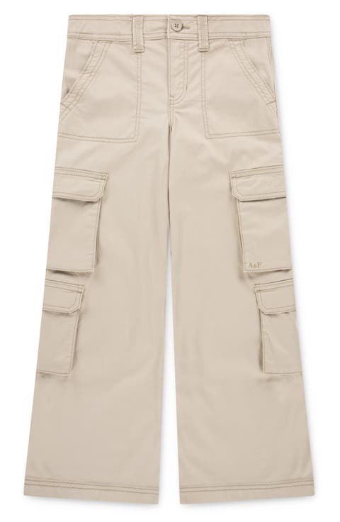 Kids' Utility Cargo Pocket Cotton Pants (Little Kid & Big Kid)