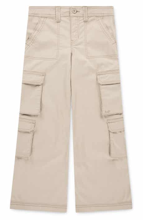 abercrombie kids Kids' Utility Cargo Pocket Cotton Pants