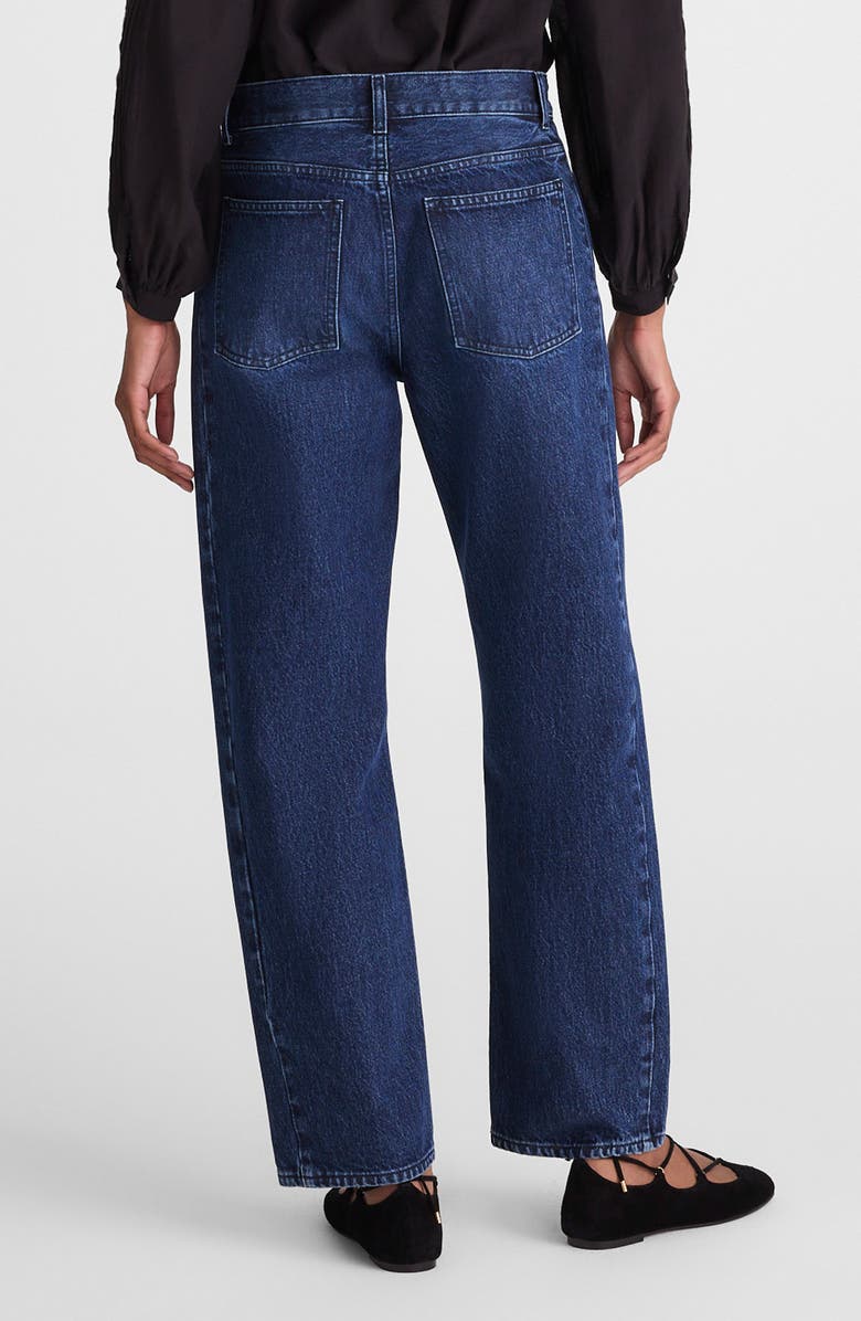 Madewell Pieced Barrel Jeans, Alternate, color, Mckinney Wash