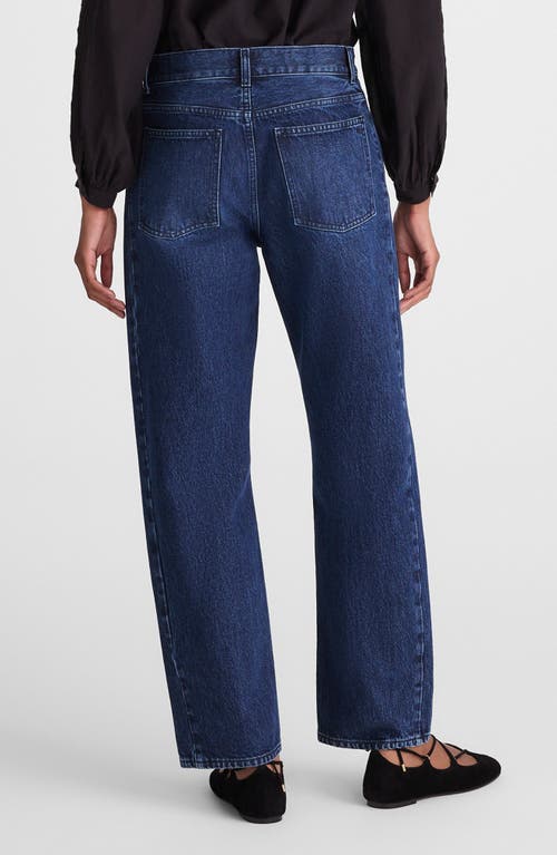 Madewell Pieced Barrel Jeans In Blue