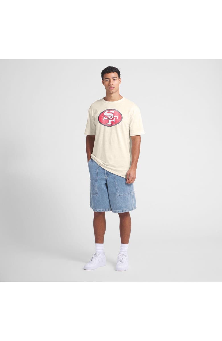 FANATICS Men's Fanatics Cream San Francisco 49ers Slub T-Shirt, Alternate, color, Cream