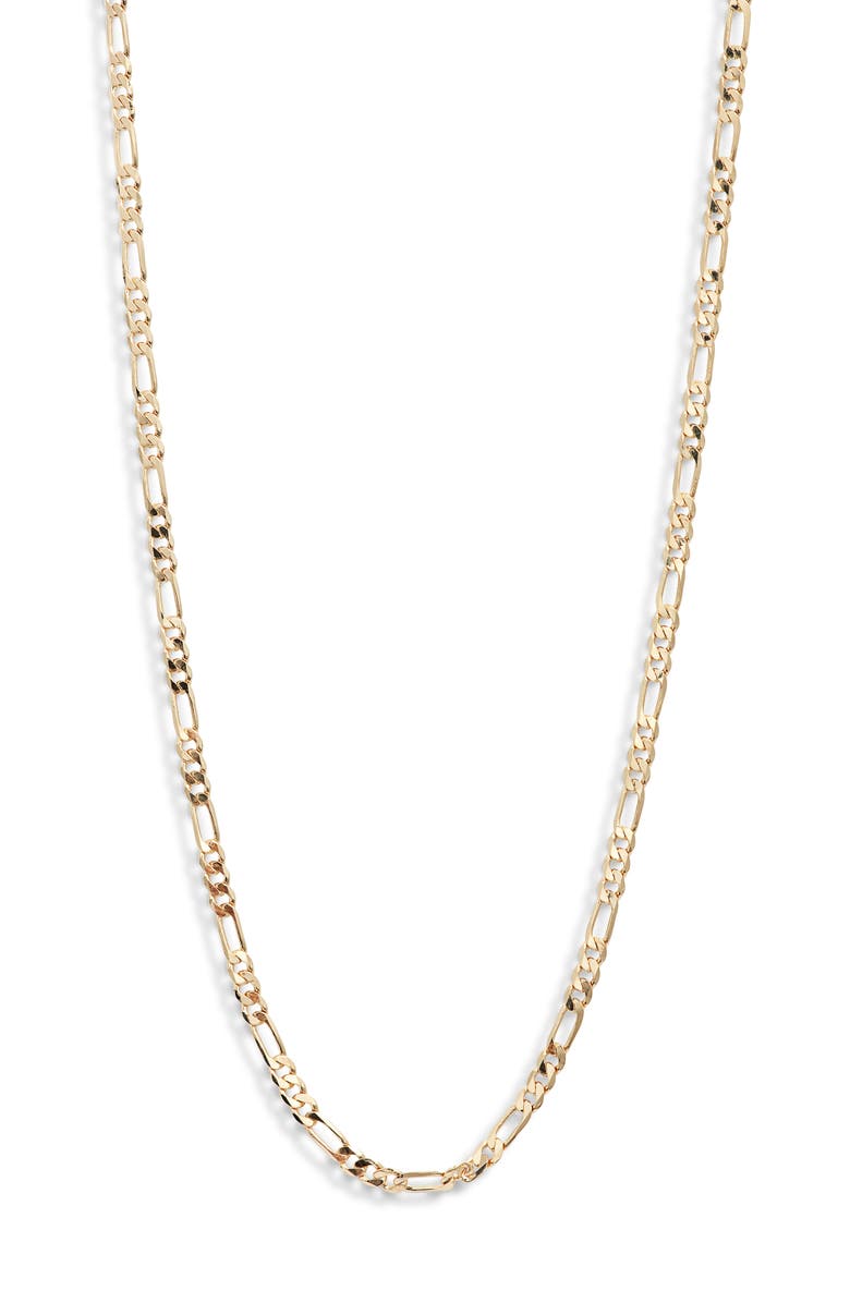 Child of Wild Maria Figaro Chain Necklace, Main, color, Gold