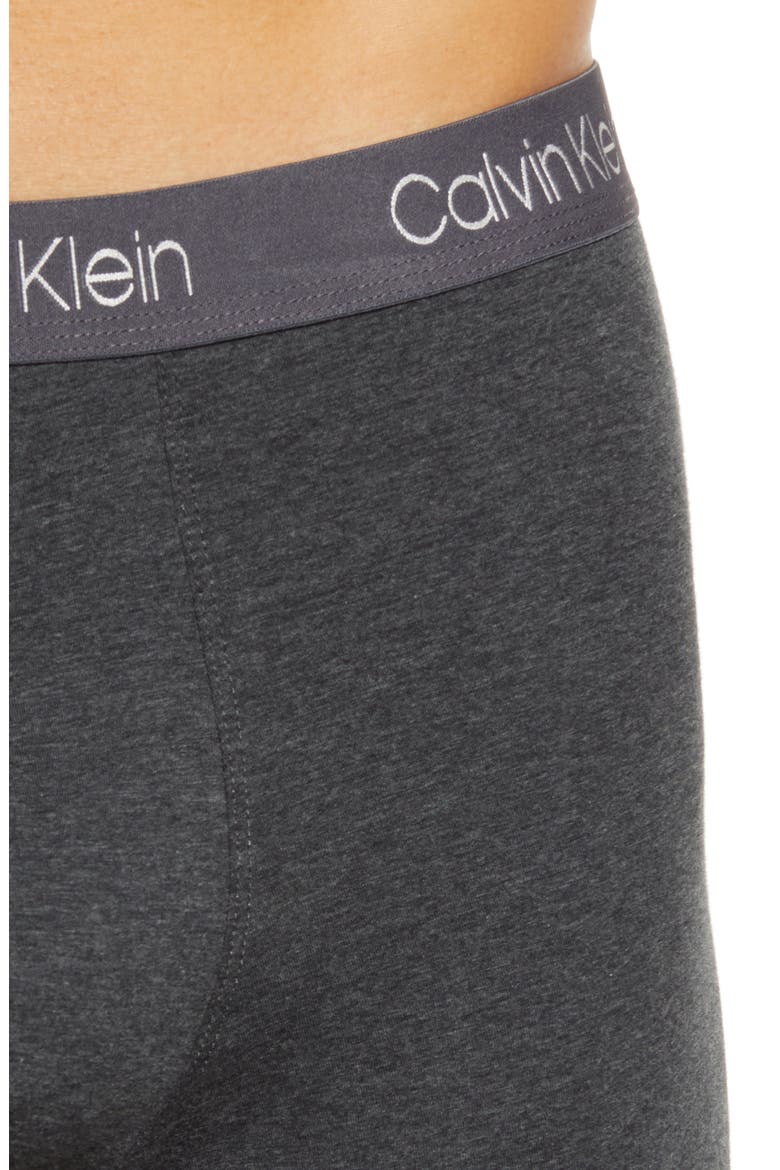 Luxe 3-Pack Stretch Pima Cotton Boxer Briefs, Alternate, color, GREY MULTI