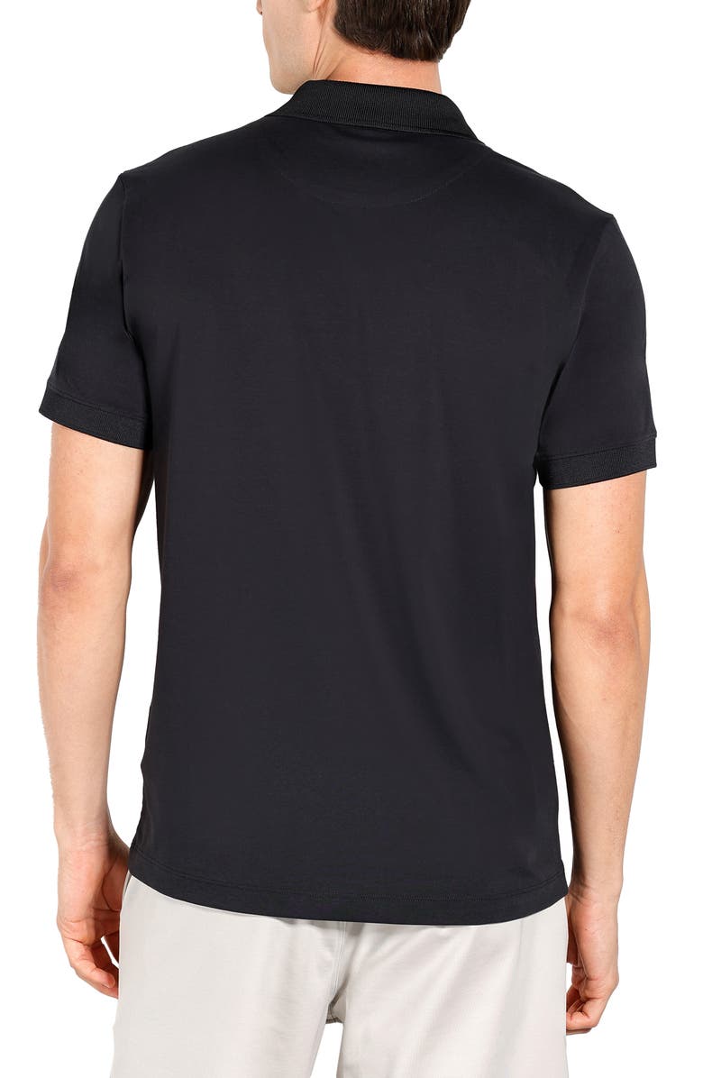 URBAN PERFORMANCE Pima Cotton Tech Polo with UV Protection, Alternate, color, Black