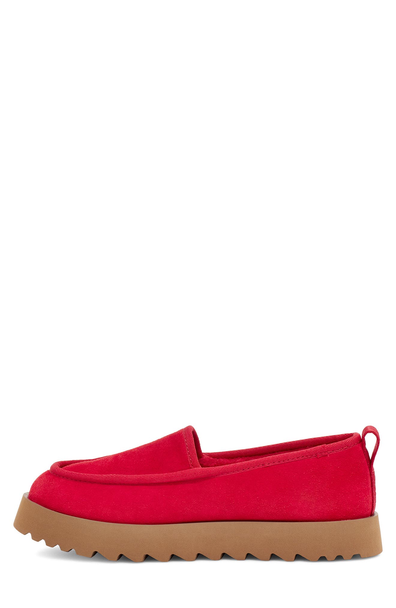 Super Moc Slipper, Alternate, color, SAMBA RED