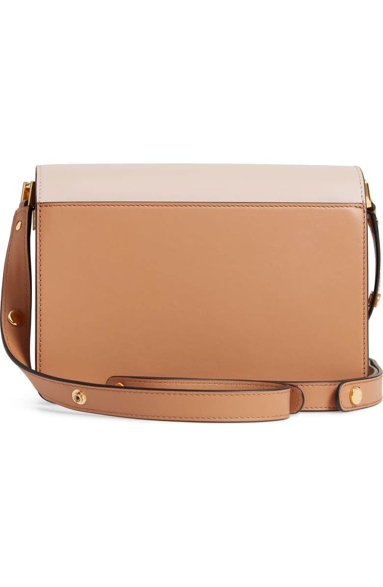Marni Trunk Colorblock Leather Shoulder Bag, Alternate, color,