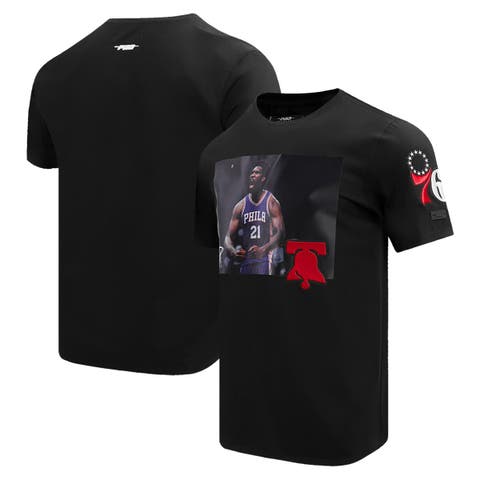 Men's Pro Standard Joel Embiid Black Philadelphia 76ers Player Unguardable T-Shirt
