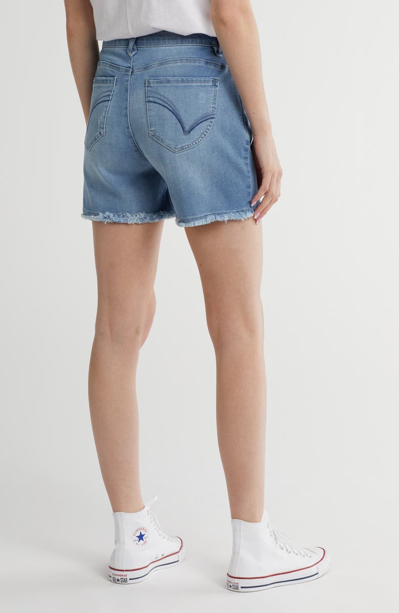 Democracy Cutouff Denim Shorts, Alternate, color, 