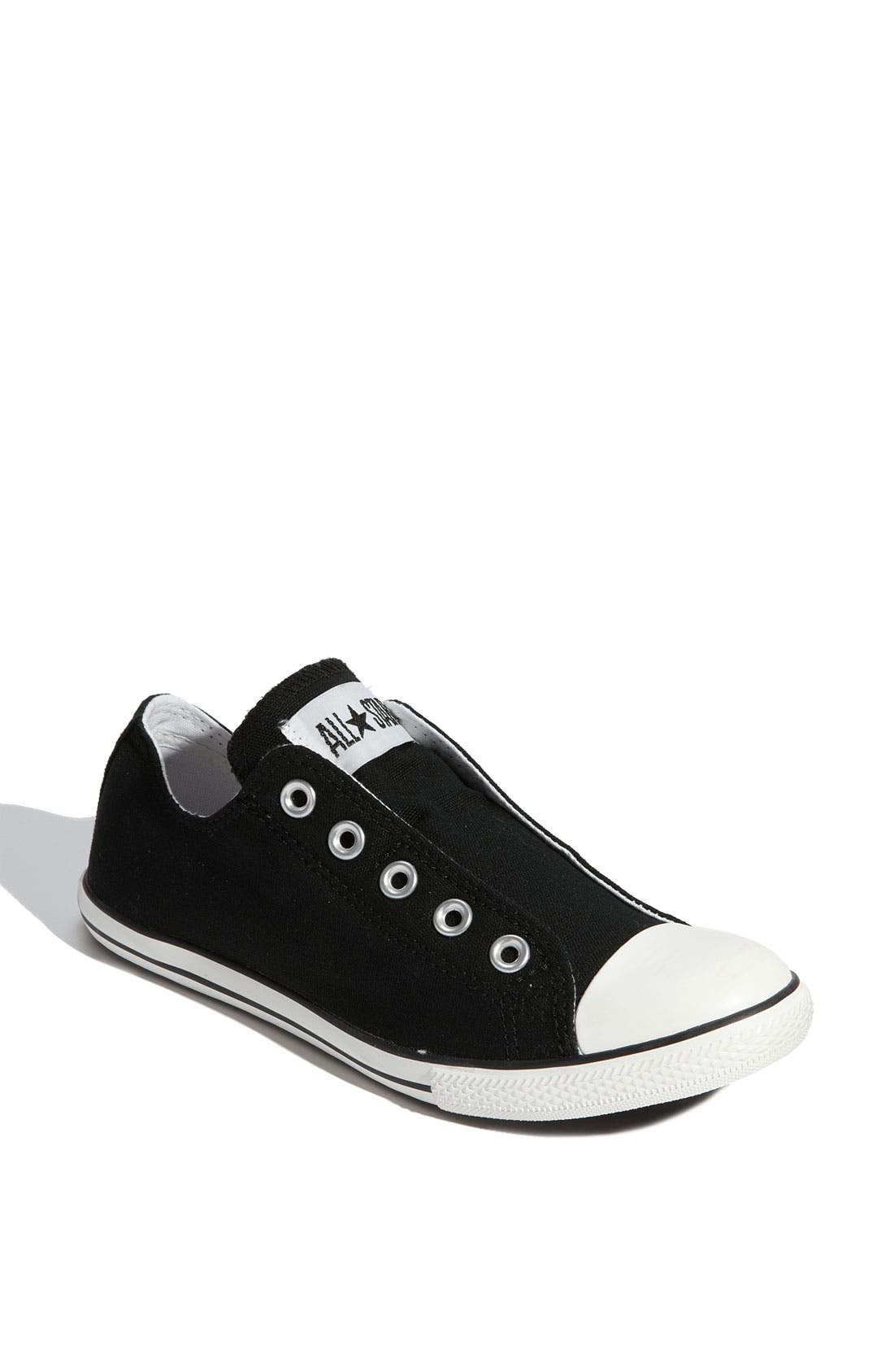 Converse Chuck Taylor<sup>®</sup> All Star<sup>®</sup> 'Slim' Slip-On, Main, color, 