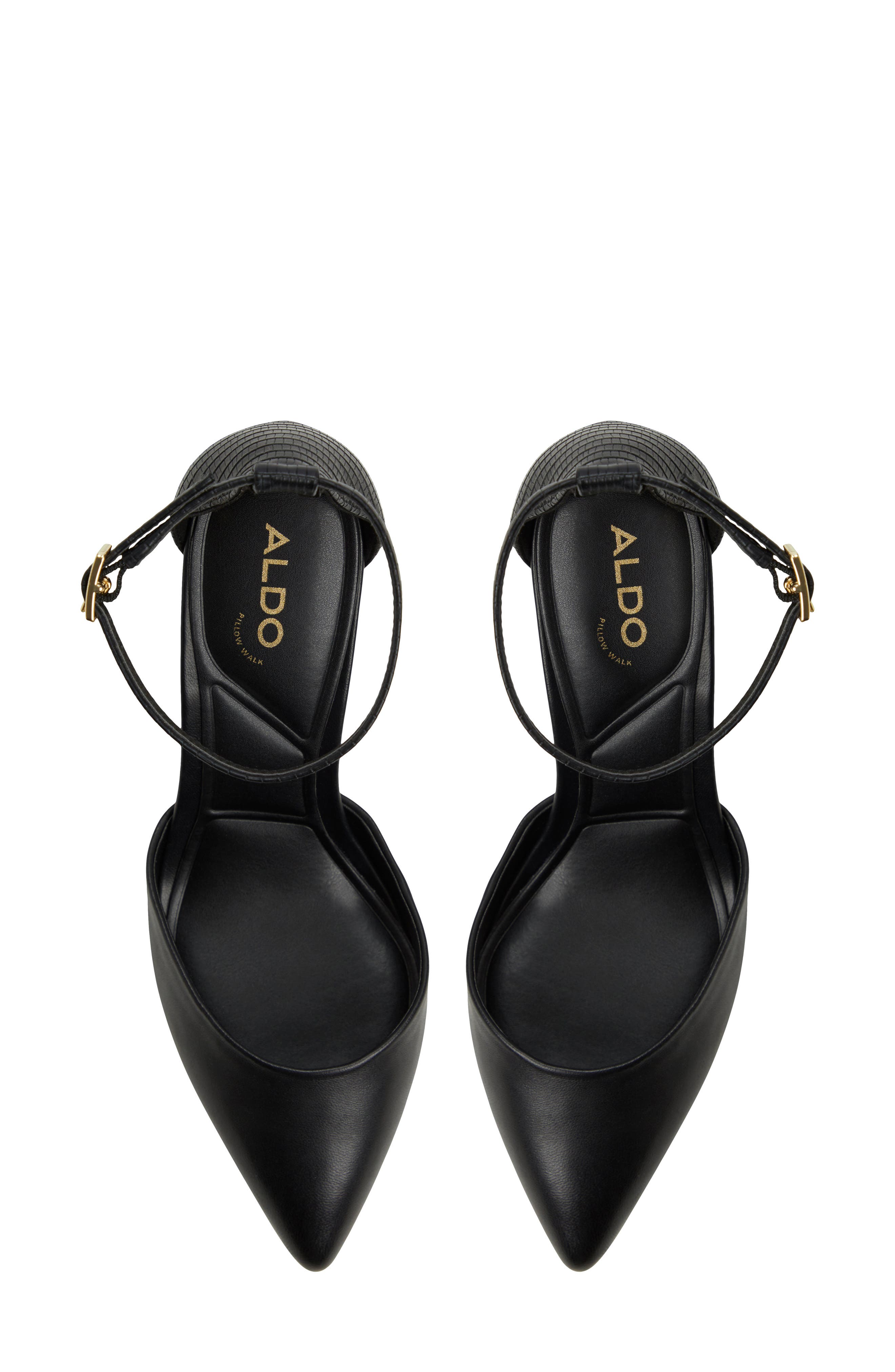 ALDO Jan Pointed Toe Pump, Alternate, color, Black