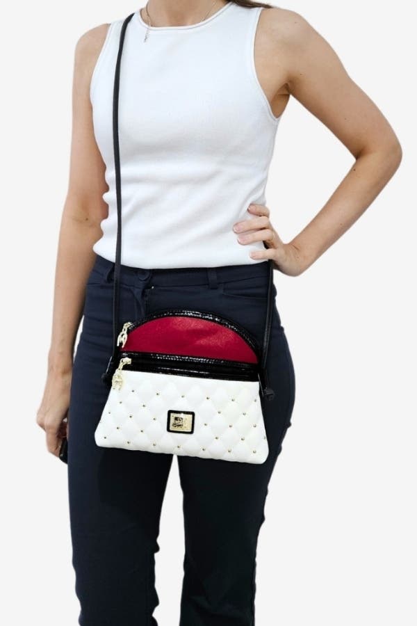 Craft 573 Crossbody Bag, Alternate, color, Navy / Red
