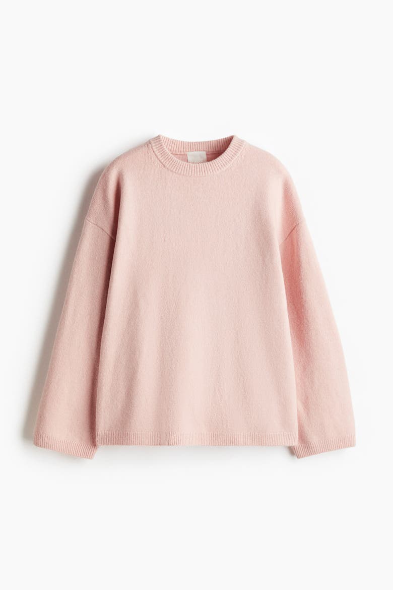 Oversized Jumper, Alternate, color, Powder pink