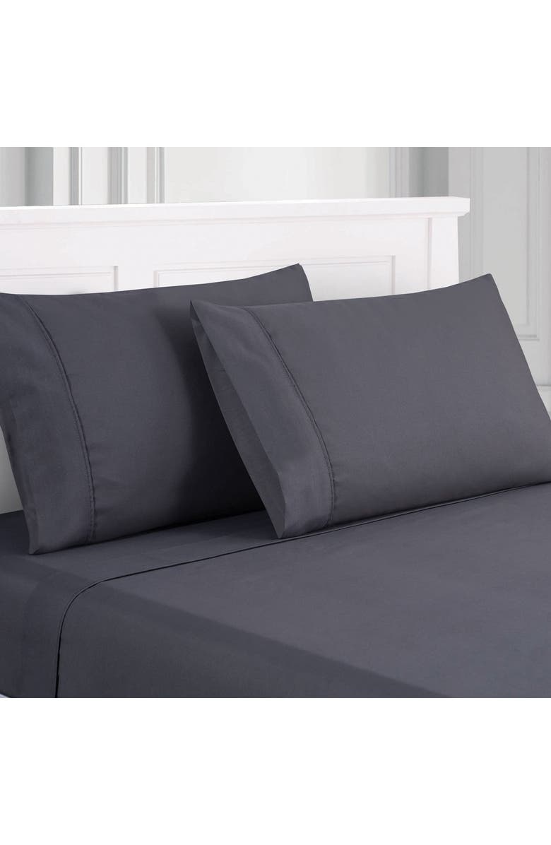 Modern Threads King Deep Pocket Ultra Soft Solid Sheet Set - Sage, Main, color, 