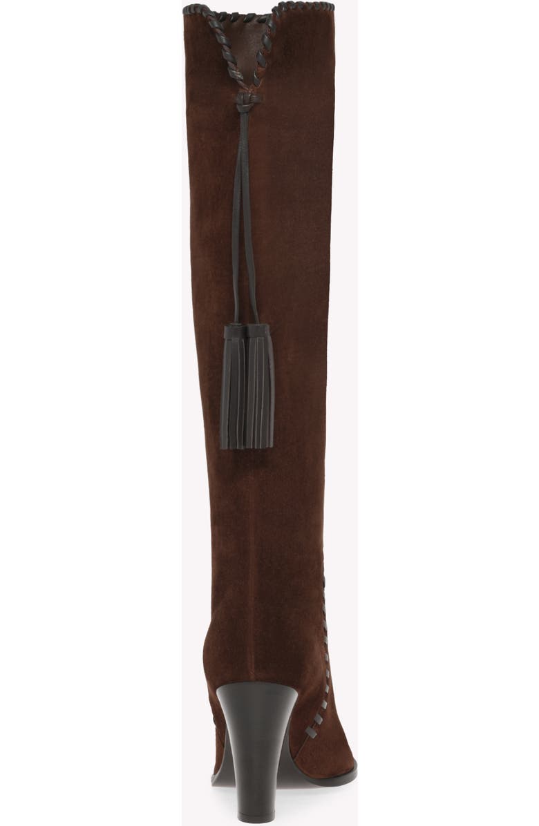 Gianvito Rossi Zaira Boot, Alternate, color, Brown Suede And Lamb Leather