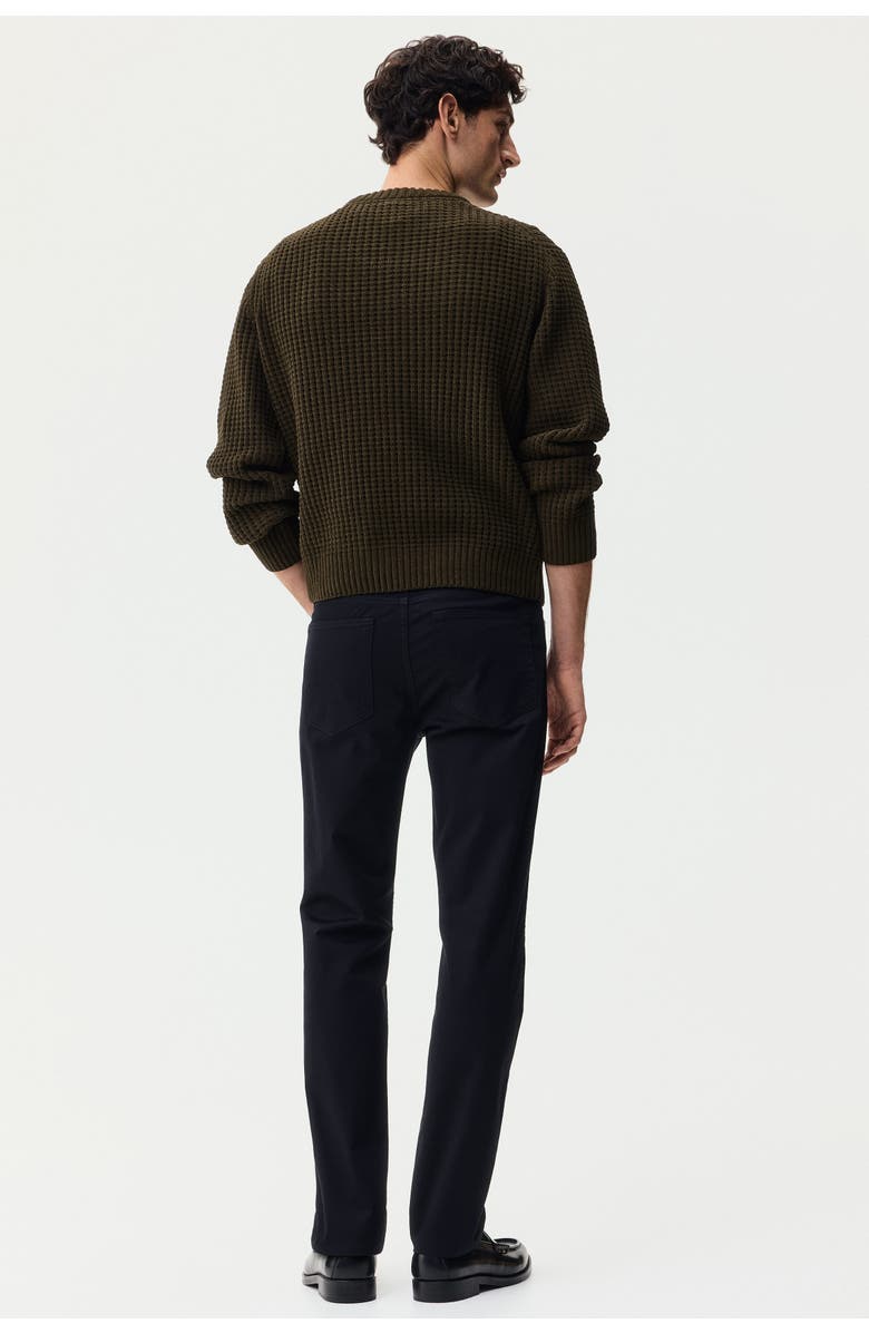 H&M Slim-fit 5-pocket pants, Alternate, color, Black