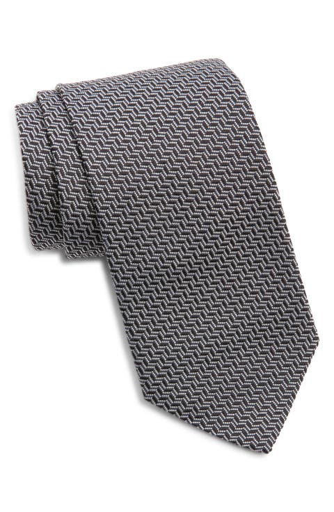 Chevron Silk Tie