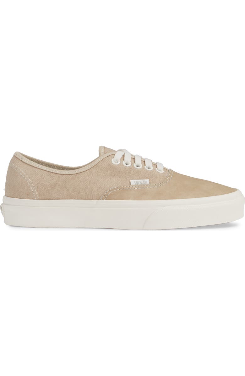 Vans Authentic Sneaker, Alternate, color, Humus/ Washed Nubuck/ Canvas