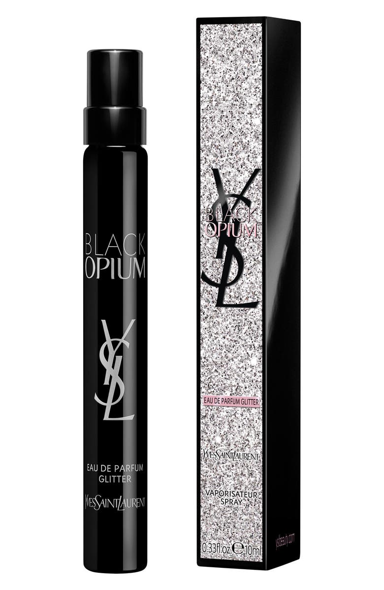 Yves Saint Laurent Black Opium Eau de Parfum Glitter, Alternate, color, 