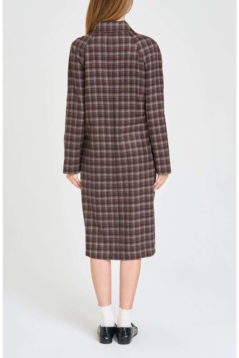 Presley Plaid Jacket, Alternate, color, ESPRESSO PLAID