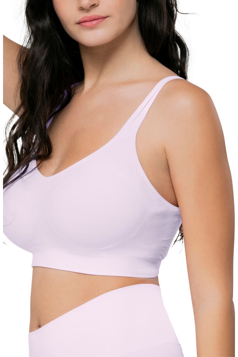 The Comfort Shaping Bra, Alternate, color, Lilac
