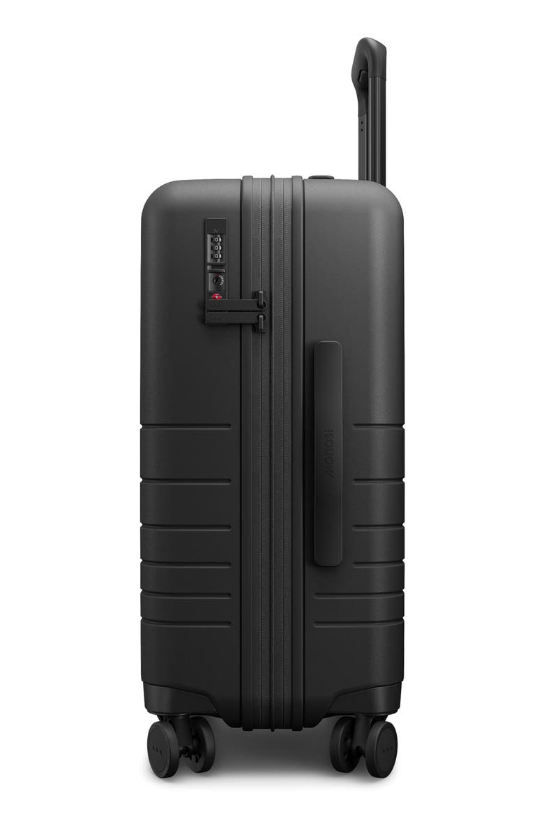 Expandable Spinner Carry-On, Alternate, color, BLACK
