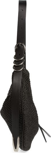 Spire Straw Hobo Bag